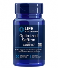 LIFE EXTENSION Optimized Saffron with Satiereal / 60 Caps