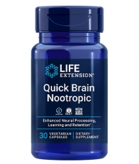 LIFE EXTENSION Quick Brain Nootropic / 30 Caps