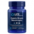 LIFE EXTENSION Quick Brain Nootropic / 30 Caps