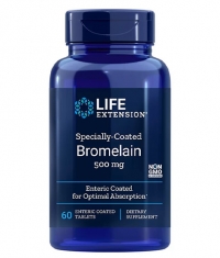 LIFE EXTENSION Specially-Coated Bromelain / 60 Tabs
