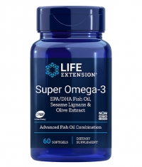 LIFE EXTENSION Super Omega-3 / 60 Softgels