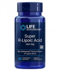 LIFE EXTENSIONS Super R-Lipoic Acid 240 mg / 60 Caps