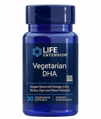 LIFE EXTENSIONS Vegetarian DHA / 30 Softgels