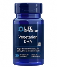 LIFE EXTENSION Vegetarian DHA / 30 Softgels