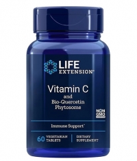 LIFE EXTENSION Vitamin C and Bio-Quercetin Phytosome / 60 Tabs