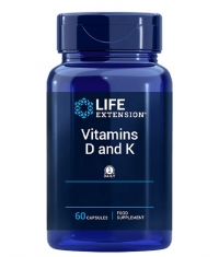 LIFE EXTENSION Vitamin D and K / 60 Caps