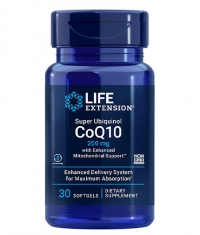LIFE EXTENSION Super Ubiquinol CoQ10 200 mg / 30 Softgels
