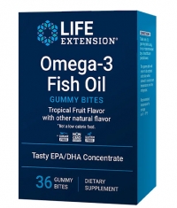 LIFE EXTENSION Omega-3 Fish Oil / 36 Gummy Bites