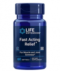 LIFE EXTENSION Fast Acting Relief / 60 Softgels