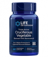 LIFE EXTENSION Triple Action Cruciferous Vegetable / 60 Caps
