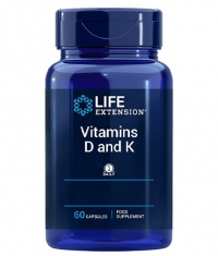 LIFE EXTENSION Vitamin K and D / 60 Caps