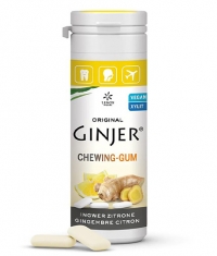 LEMON PHARMA Ginger Chewing Gums / 20 Pieces