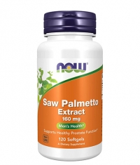 NOW Saw Palmetto Extract 160 mg / 120 Softgels