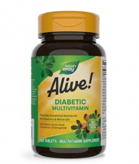 NATURES WAY Alive! Diabetic Multivitamin / 60 Tabs