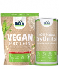 PROMO STACK Vegan Protein + Erythritol