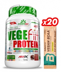 PROMO STACK VEGEfiit PROTEIN + Vegan BCAA