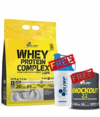 PROMO STACK Whey Protein Complex + Knockout 2.1 + Shaker