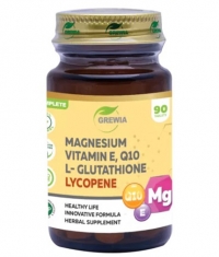 GREWIA L-Glutathione + Coenzyme Q10 + Vitamin E + Lycopene + Magnesium / 90 Caps