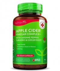 NUTRAVITA Apple Cider Vinegar 1000 mg / 180 Caps