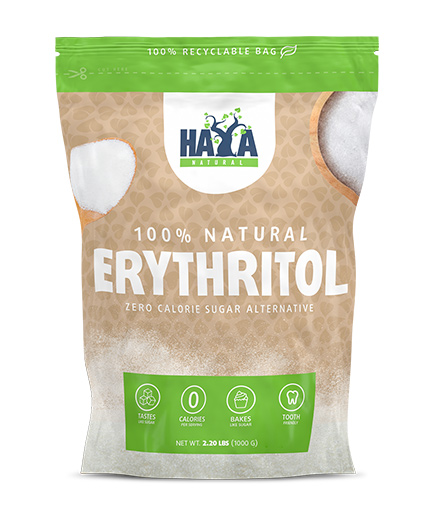 HAYA LABS 100% Natural Erythritol 1.000