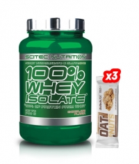 PROMO STACK 100% Whey Isolate + 3 Oat & Nuts Bars