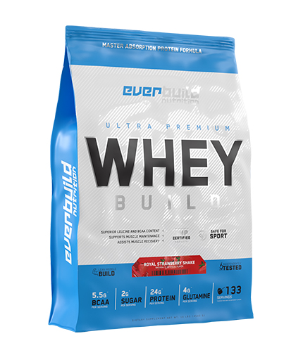 EVERBUILD Ultra Premium Whey Protein Build / Bag 4.540