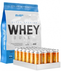 STORES ONLY Ultra Premium Whey Protein Build + 24 Heats