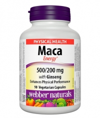 WEBBER NATURALS Maca Energy and Korean Ginseng / 90 Caps