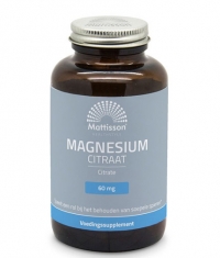 MATTISSON Magnesium Citrate / 180 Caps