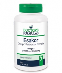 DOCTOR'S FORMULAS Omega-3 Formula Esakor / 90 Softgels