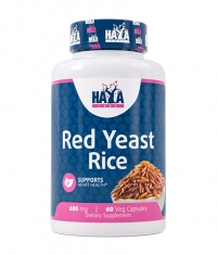 HAYA LABS Red Yeast Rice 600 mg / 60 Vcaps