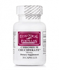 ECOLOGICAL FORMULAS Chromium Cruciferate 200 µg / 30 Caps