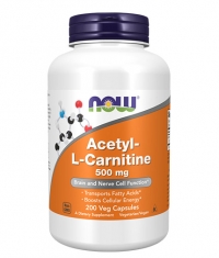 NOW Acetyl L-Carnitine 500 mg / 200 Vcaps