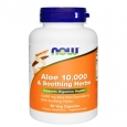 NOW Aloe 10 000 & Soothing Herbs / 90 Vcaps