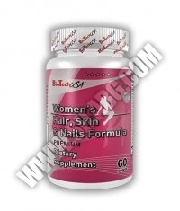 BIOTECH USA Women's Hair Skin & Nails Formula 60 Tabs.