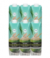 THAI COCO Pure Coconut Water / 6 x 1000 ml