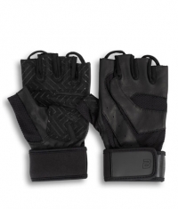 BIOTECH USA MARY Wrist Support Leather Gloves / Black