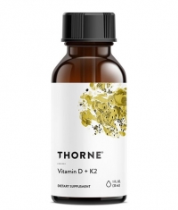 THORNE Vitamin D3 500 IU + K2 100 µg / 30 ml