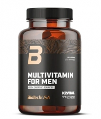 BIOTECH USA Multivitamin For Men from Organic Sources / 60 Tabs