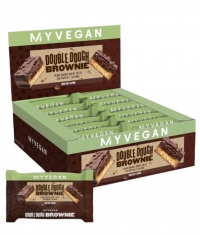 MYPROTEIN Vegan Double Dough Brownie Box / 12 x 60 g