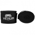 VENUM Kontact Boxing Handwraps - 4.5m - Black