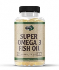 PURE NUTRITION Super Omega 3 Fish Oil / 1000 mg - 400 EPA / 300 DHA / 100 Softgels