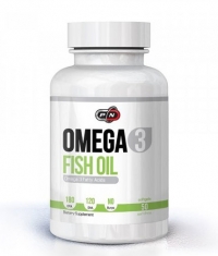 PURE NUTRITION Omega-3 Fish Oil 1000 mg / 50 Softgels