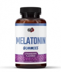 PURE NUTRITION Melatonin / Strawberry Flavored / 1 mg / 60 Gummies
