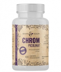 SPORTS & HEALTH Chromium (Picolinate) 200 µg / 400 Tabs