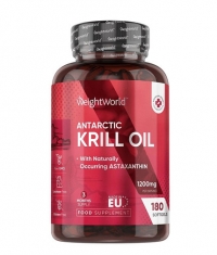 WEIGHT WORLD Antarctic Krill Oil 600 mg / 180 Softgels