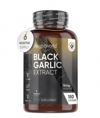 WEIGHT WORLD Black Garlic 750 mg / 180 Caps