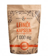 SPORTS & HEALTH Linseed Oil 1000 mg / 250 Caps
