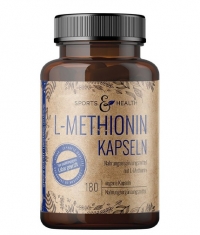 SPORTS & HEALTH L-Methionine 500mg / 180 Caps