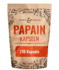 SPORTS & HEALTH Papain 500 mg / 210 Caps